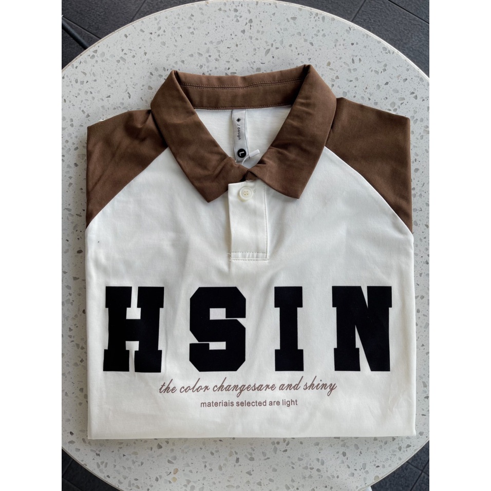 Áo Polo phối màu