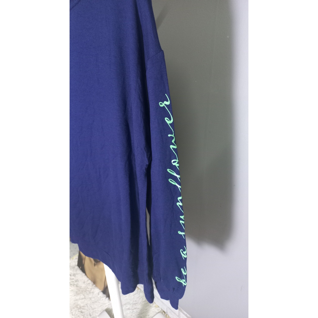 Áo thun nữ dài tay in hoa chất rayon xuất khẩu Colleen Lopez