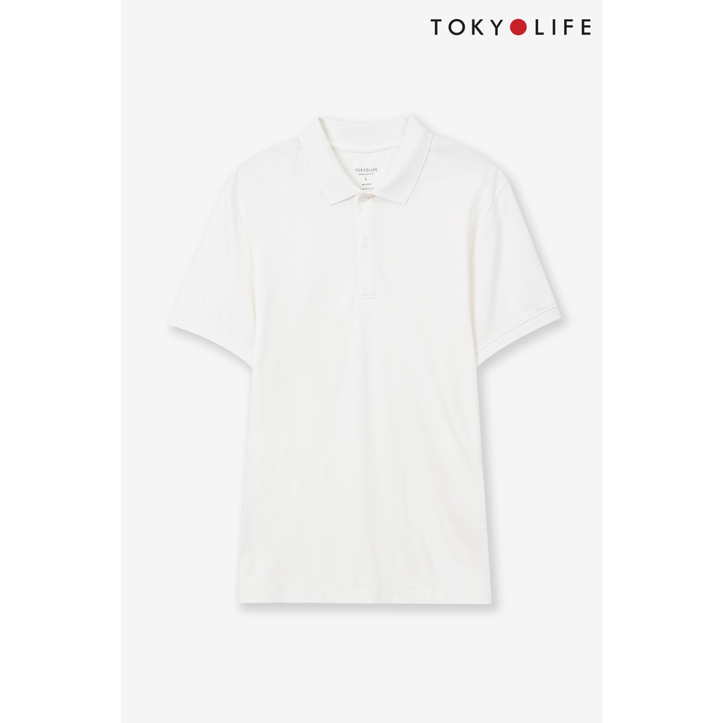 Áo Polo NAM Gold+ cổ trơn dáng suông TOKYOLIFE C7POL800M