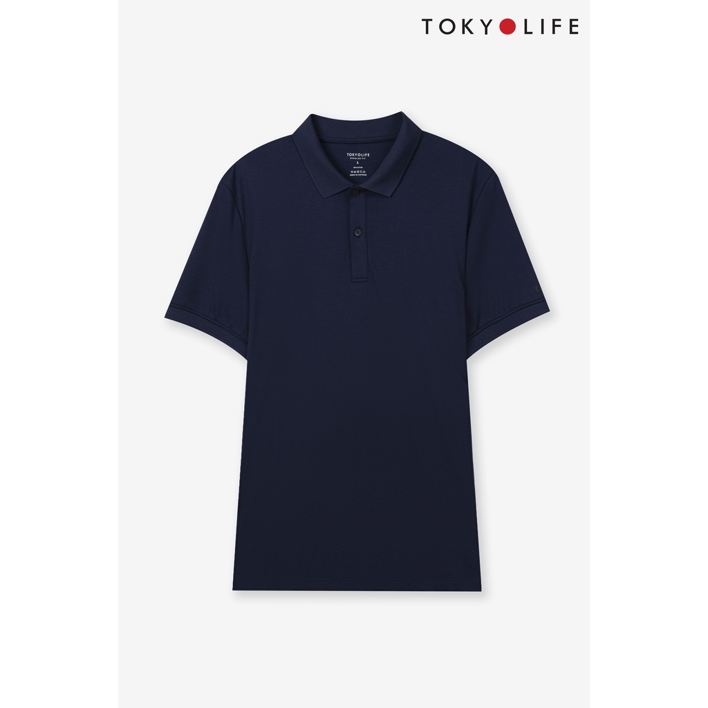 Áo Polo NAM Gold+ cổ trơn dáng suông TOKYOLIFE C7POL800M