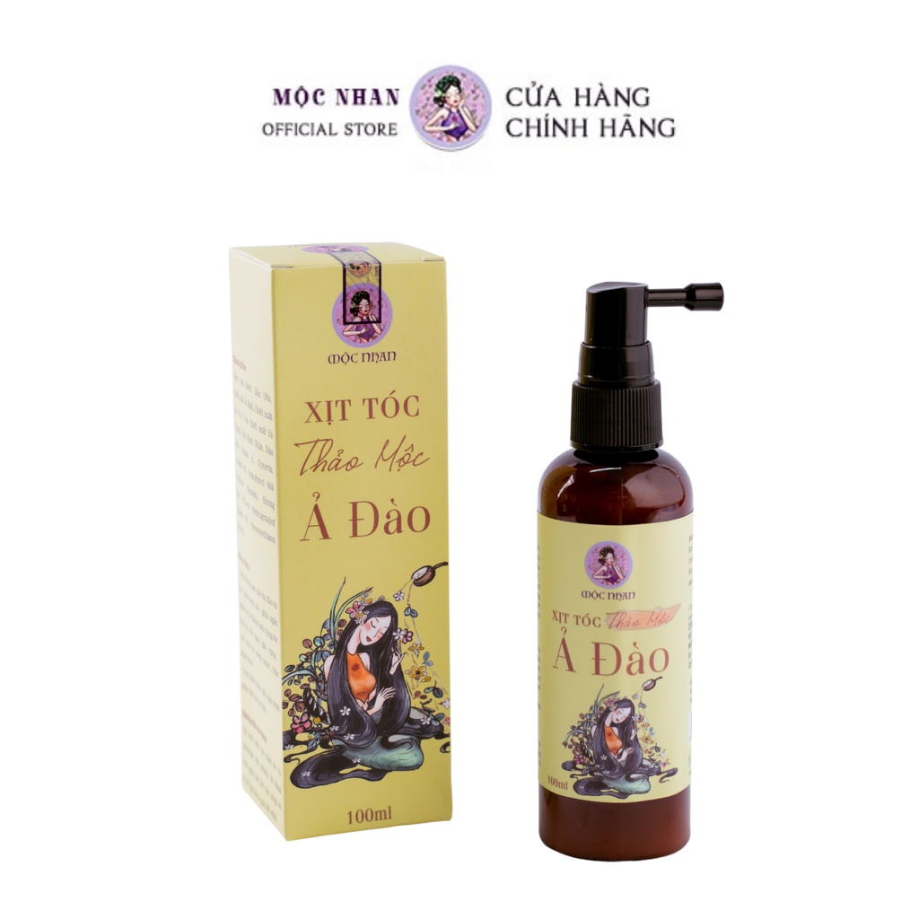 Xịt dưỡng tóc tinh dầu Bưởi rừng, hương Nhu giảm rụng, mọc tóc MỘC NHAN - 100ml | BigBuy360 - bigbuy360.vn