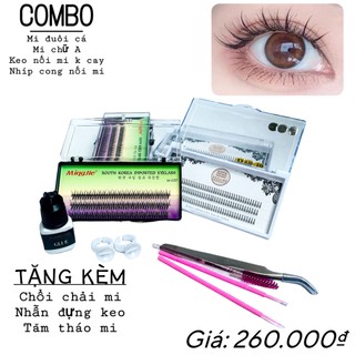 Combo mi chùm Katun tự nối tại nhà( Chưa kèm gel tháo)