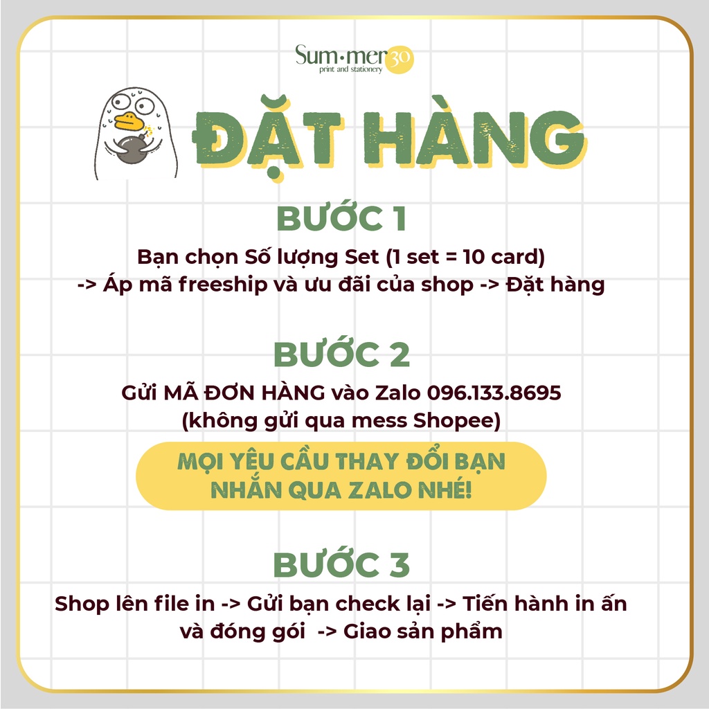 1 CARD BO GÓC PRE.MI.UM + Sleeves+ Topseal in theo yêu cầu - làm quà tặng