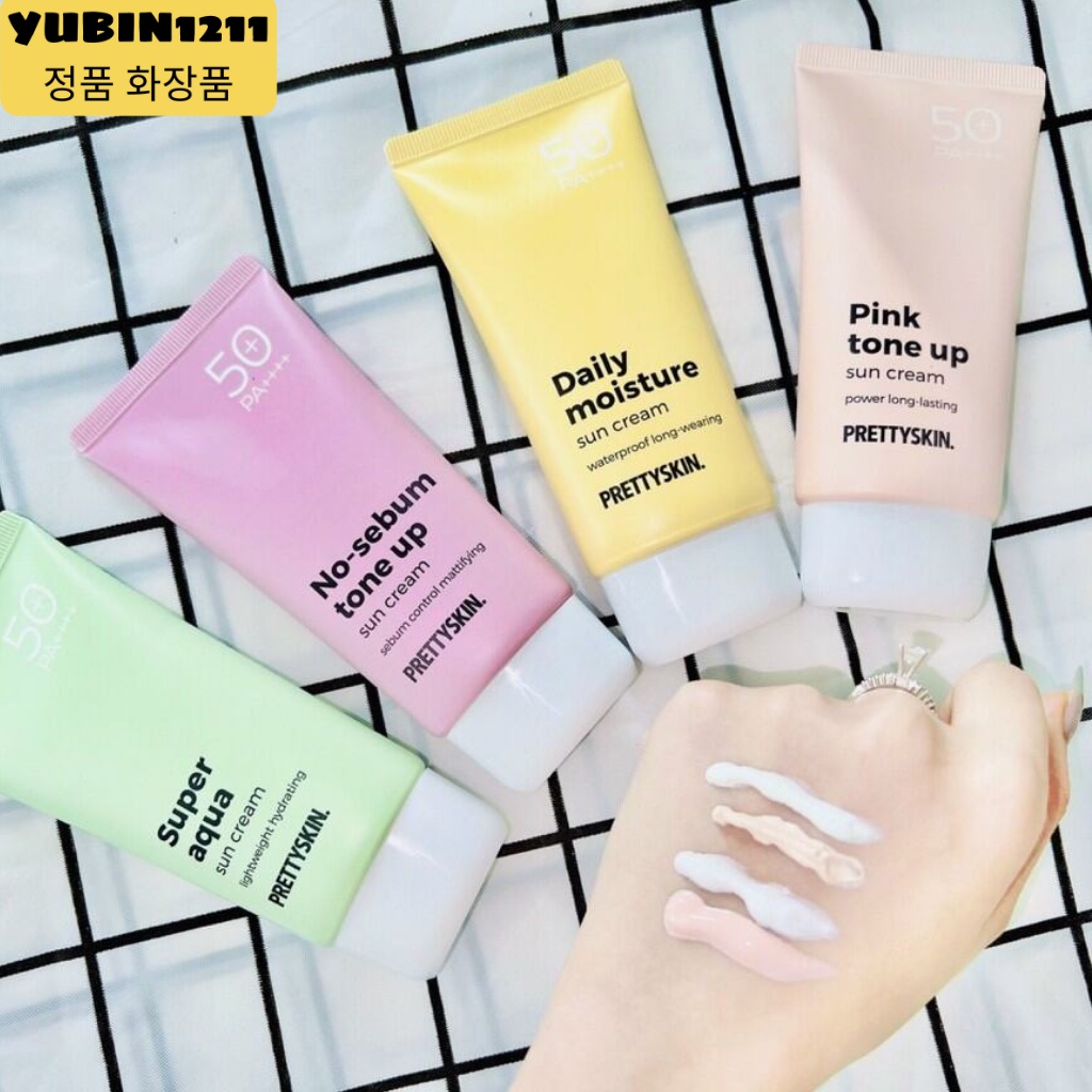 Kem Chống Nắng PRETTY SKIN, Kiềm Dầu, Nâng Tone, Dưỡng Ẩm Pretty Skin - PrettySkin Sun Cream SPF 50+ PA++++ 70ml