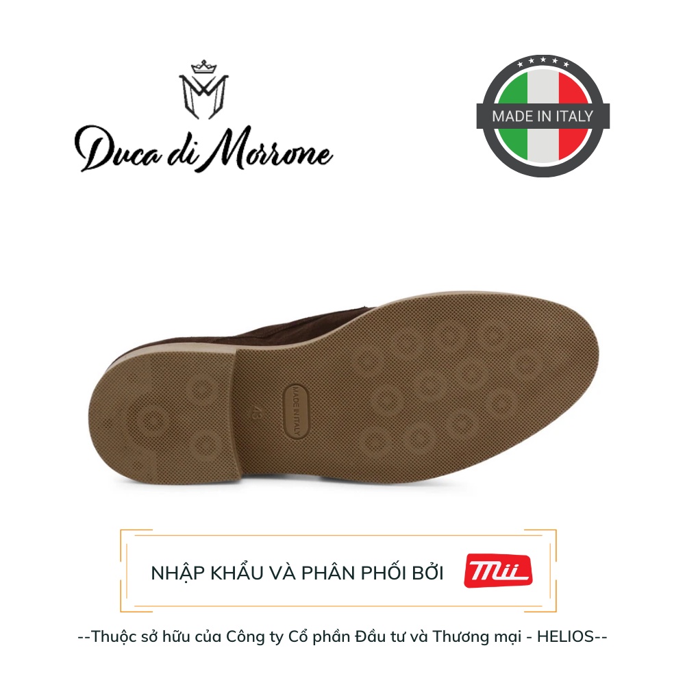 Giày Monk Strap Nam Da Nam Loafer Cao Cấp DUCA DI MORRONE  - Sản xuất và nhập khẩu Chính Hãng Từ Ý_ALCIDE-CAM
