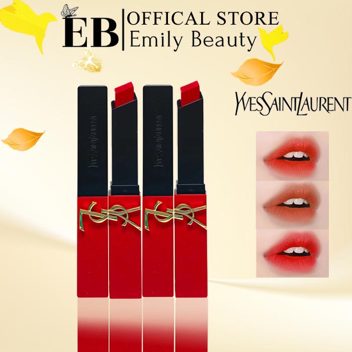 Son YSL The Slim Limiited vỏ đỏ, gồm 2 màu 21 và 1966 siêu hot dành cho các chị em