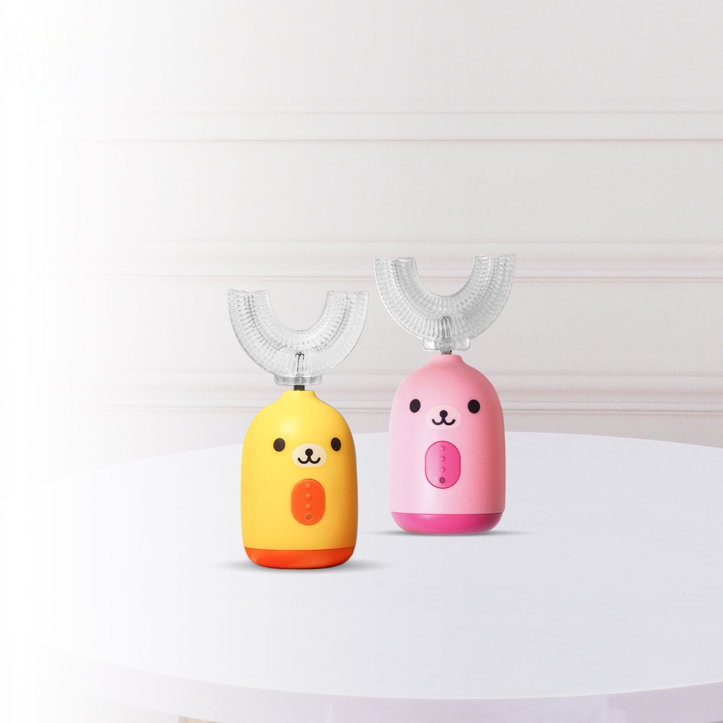 Bàn chải đánh răng điện trẻ em hình chữ U CHIBÉ CB004