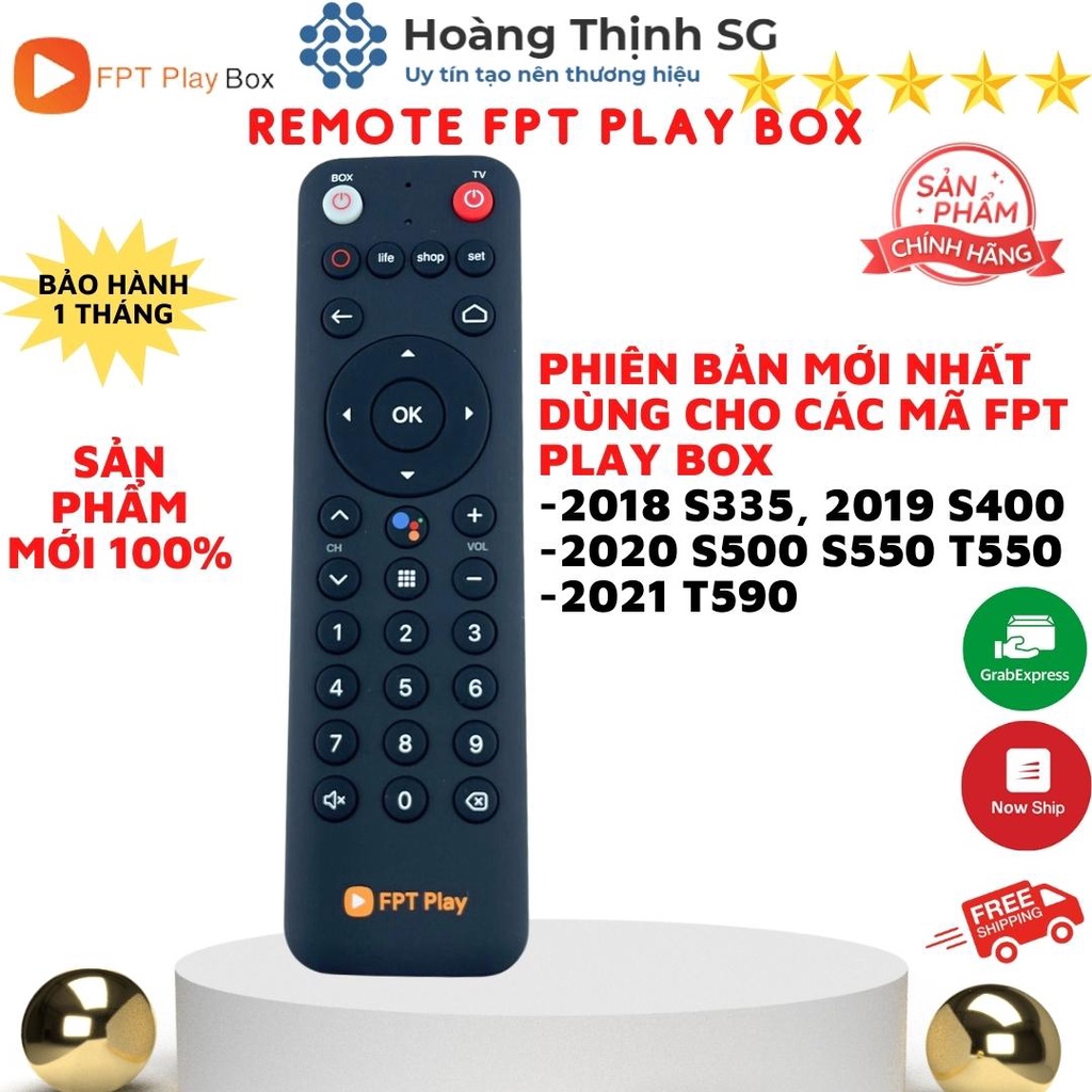 Remote điều Khiển FPT Play Box Chính Hãng, Sử Dụng Giọng Nói Dùng Cho Các Đầu FPT Play Box 2022, 2021, 2020, 2019, 2018 | BigBuy360 - bigbuy360.vn