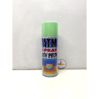 Sơn xịt ATM A223 màu xanh lơ