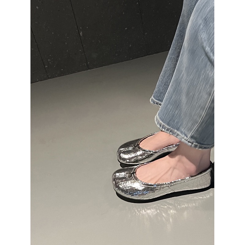 Giày Búp Bê Da Đế Mềm Thời Trang Mùa Xuân 2023 Dành Cho Nữ