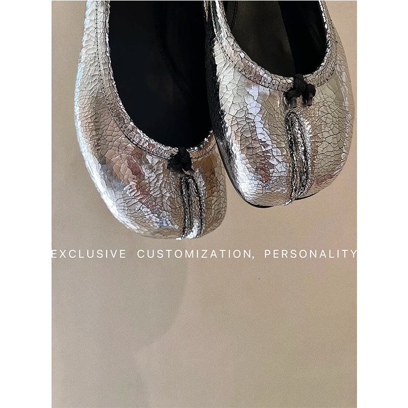 Giày Búp Bê Da Đế Mềm Thời Trang Mùa Xuân 2023 Dành Cho Nữ