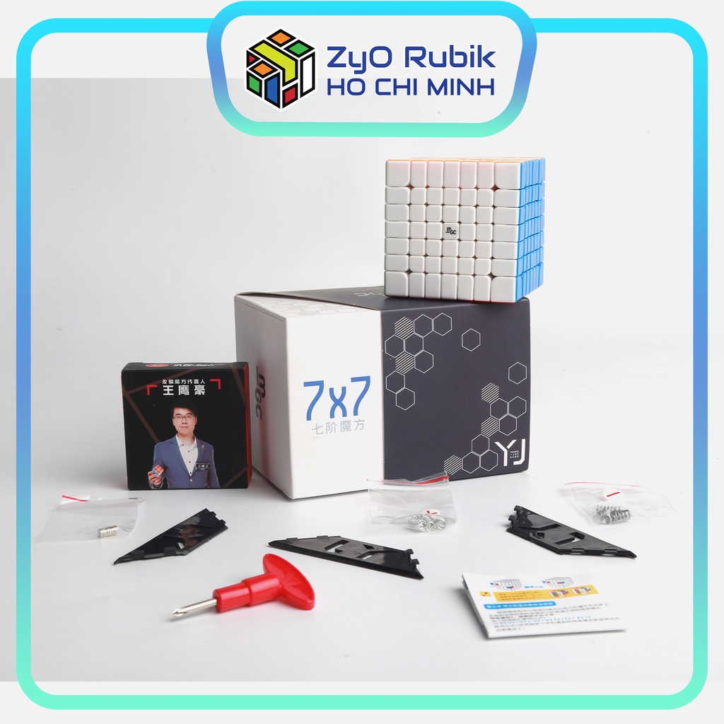 Rubik MGC 7x7 Có Nam Châm Stickerless - YJ MGC 7x7 - Đồ Chơi Phát Triển Trí Tuệ - Zyo Rubik Hồ Chí Minh