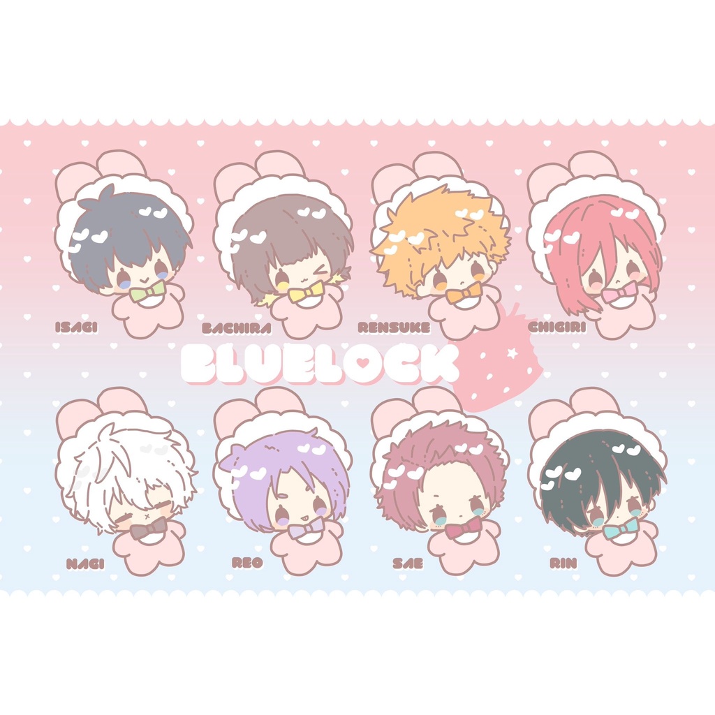 Sticker , hình dán blue lock dạng set tổng hợp siêu dễ thương