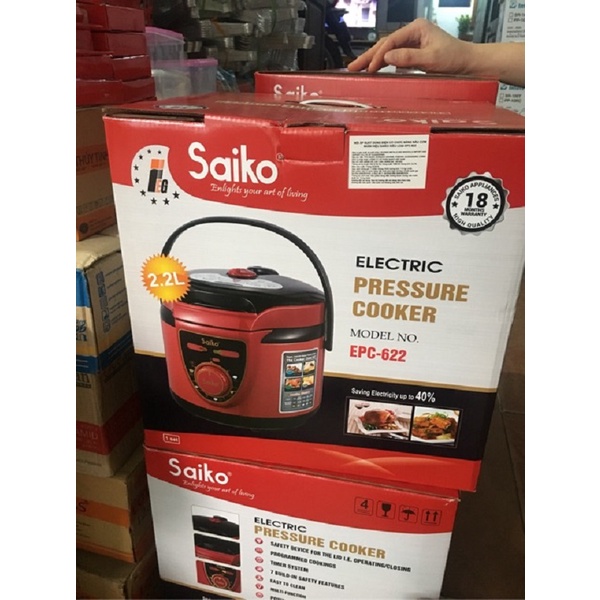 Nồi áp suất Saiko EPC-622 cơ 2,2 lít