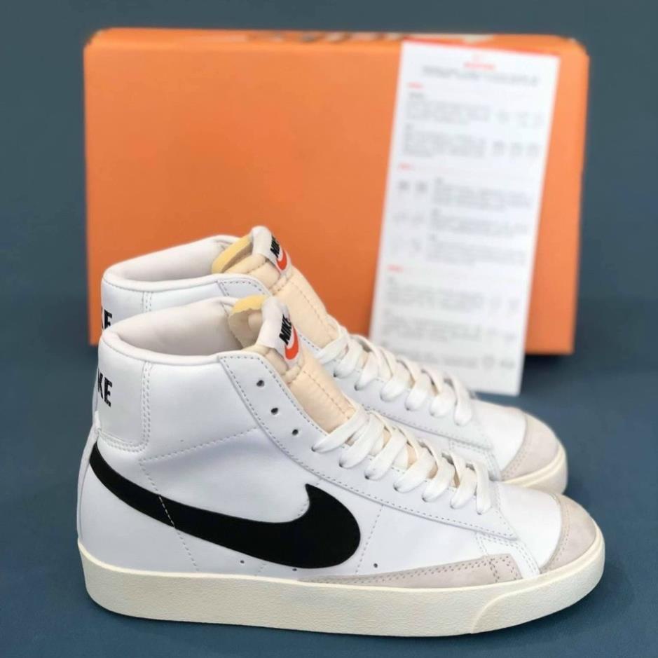 Giày_Nike Blazer 77 Jumbo ‘White Black’ bản likeAuth full size nam nữ queensneaker90