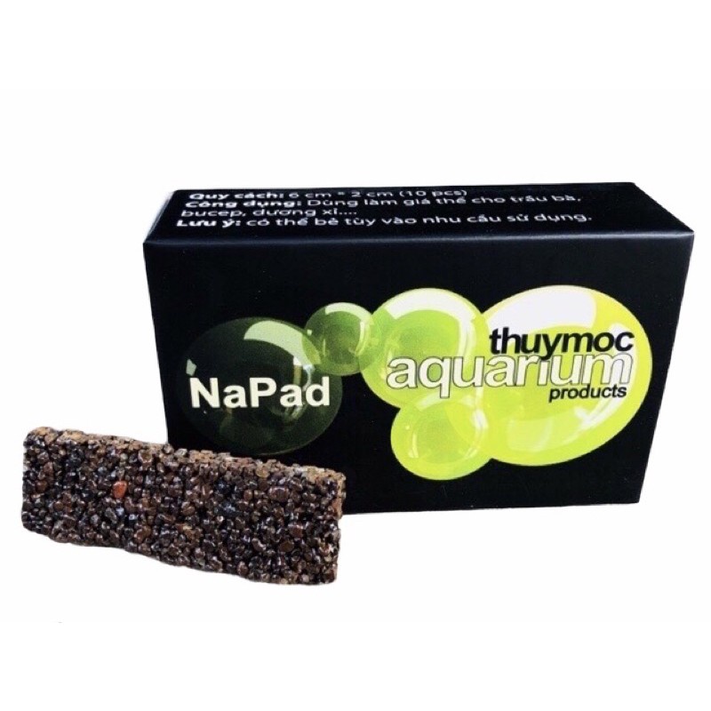 1 hộp 10 thanh Giá Thể trồng cây Napad Thủy Mộc - phụ kiện trồng cây thủy sinh