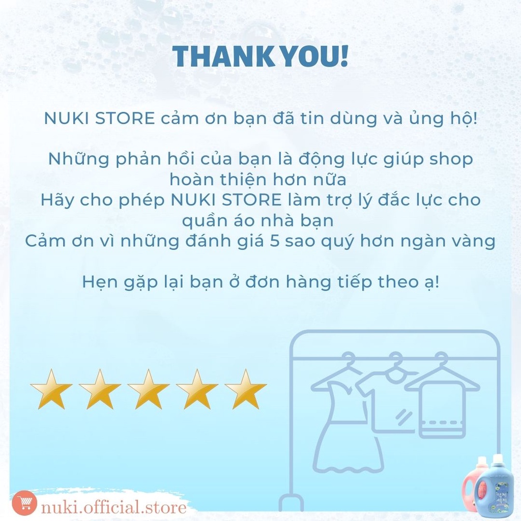 Nước Rửa Chén Bát Hàn Quốc Nuki 1500ml Hương Chanh Không Lưu Mùi