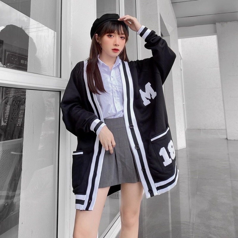 Áo Khoác Cardigan MARCUS Freesize Couple - Vải Nỉ Ngoại Dày Dặn Chống Nắng (