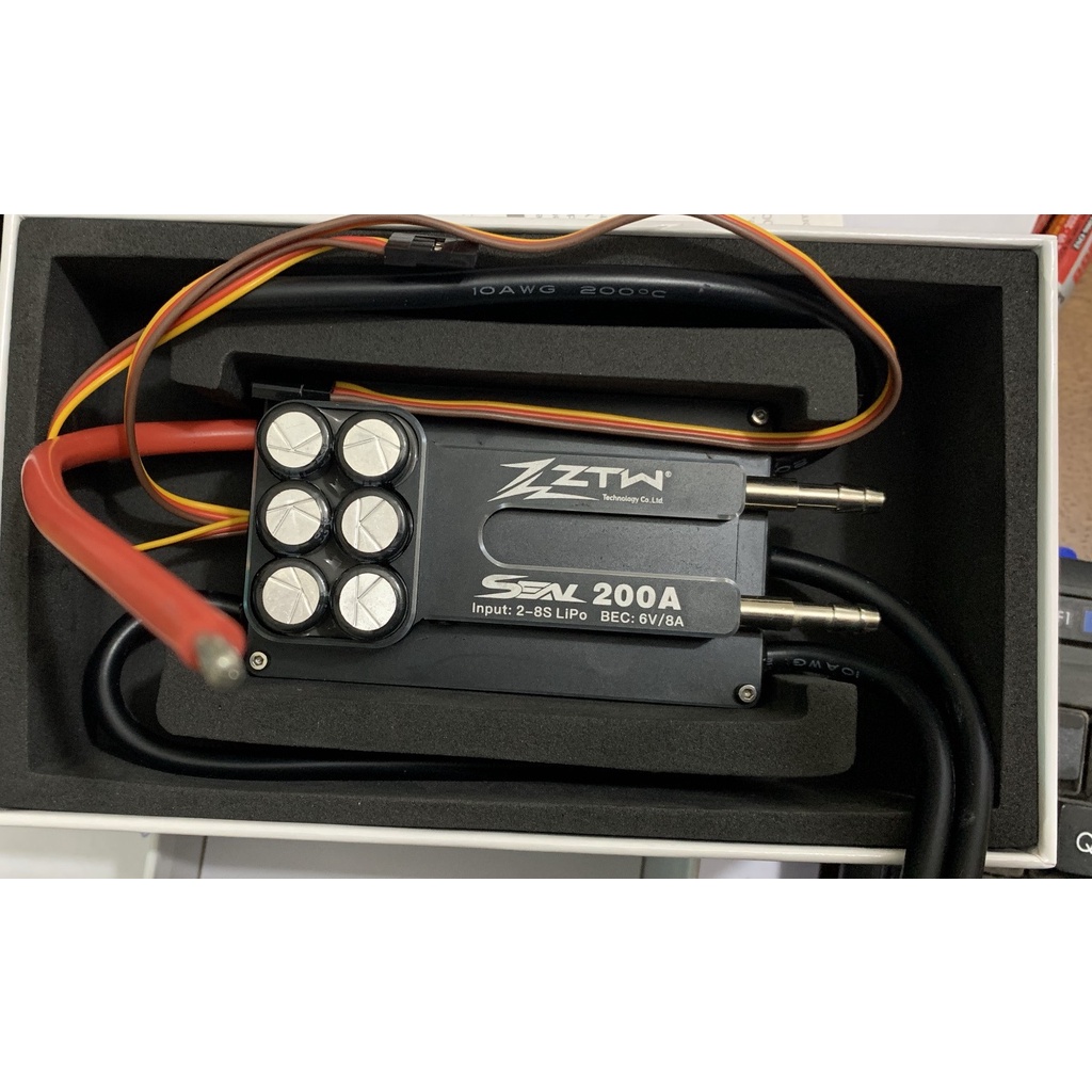 Bộ điều tốc ESC BOAT ZTW SEAT 200A 8S - BEC 6V/8A hàng chính hãng nhập tại nhà máy