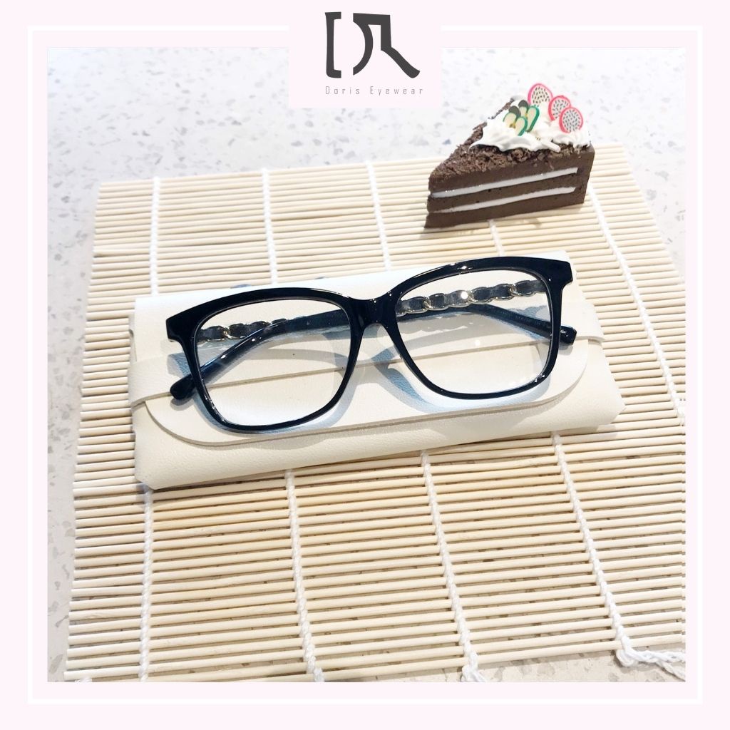 Mắt Kính Cận Nam Nữ Dáng Vuông Màu Đen Càng Kiểu Độc Lạ DORISEYEWEAR