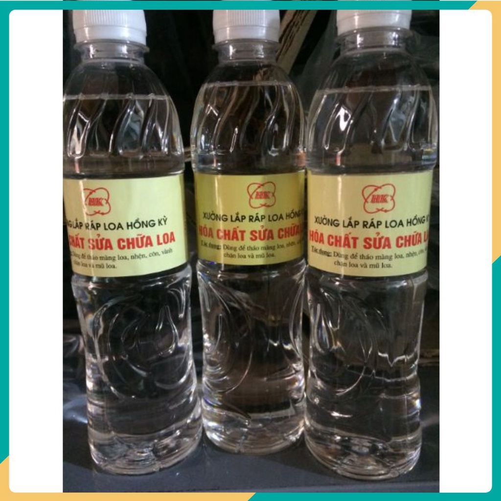 Dung dịch nước phá keo tháo côn loa màng nhện loa: 1 chai