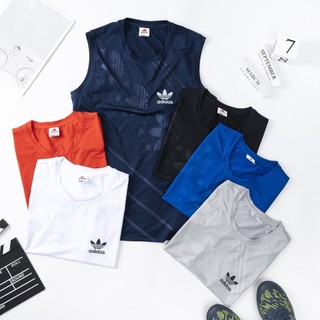 Áo ba lỗ tập gym khoét nách nam chất thun lạnh đủ size M-2XL big size co giãn mềm mịn có nhiều màu cao cấp