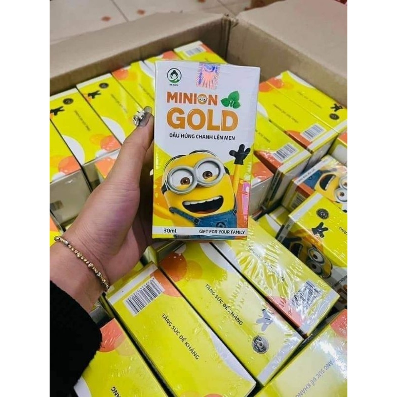 Tinh_dầu_húng_chanh_minion_gold_nguyên_mã_30ml