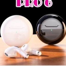 Tai nghe bluetooth Prơ 6 phiên bản cao cấp mới nhất,tai nghe không dây cảm biến định vị đổi tên HOT New