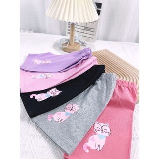 Quần legging lửng bé gái nhí 2-8y