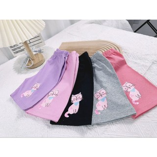 Quần legging lửng bé gái nhí 2-8y