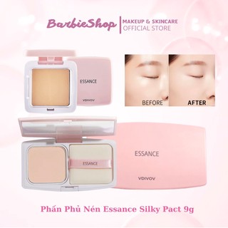 Phấn phủ nén essance silky - veil fit two way cake pact 9g