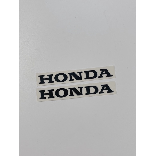 Bộ 7 tem chữ Honda dán trang trí xe máy, có sẵn keo phía sau