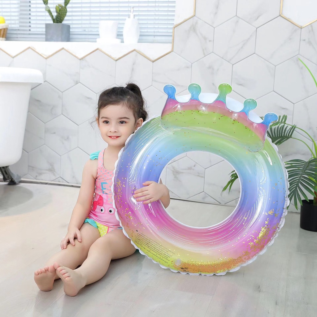 Phao bơi vương miện cho bé