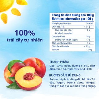 [SHIP ĐỒNG GIÁ 12K-20K TẤT CẢ ĐƠN] Đào Tươi Dole 820g