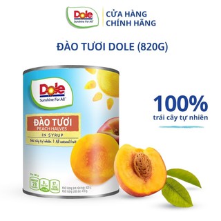 [SHIP ĐỒNG GIÁ 12K-20K TẤT CẢ ĐƠN] Đào Tươi Dole 820g