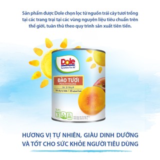 [SHIP ĐỒNG GIÁ 12K-20K TẤT CẢ ĐƠN] Đào Tươi Dole 820g