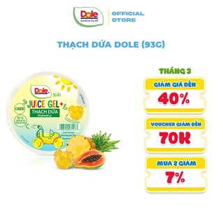 [ship đồng giá 12k-20k tất cả đơn] thạch dứa dole (93g)