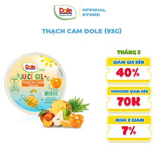 [ship đồng giá 12k-20k tất cả đơn] thạch cam dole (93g)