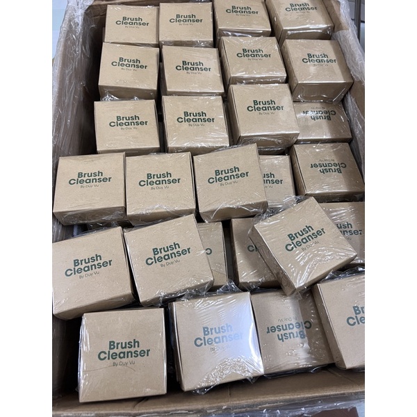 Xà phòng chuyên dụng giặt cọ trang điểm, bông mút trang điểm - brush cleanser by Duyvu's corner