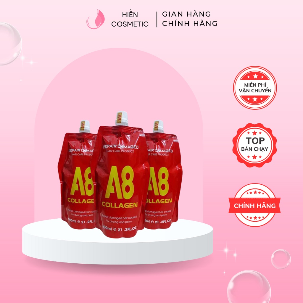 PHỤC HỒI TÓC — COLLAGEN A8 - SIÊU MỀM MƯỢT
