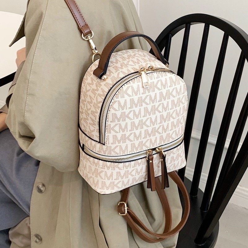 Balo Nữ Thời Trang, Balo Mini M-K Da Mềm Siêu Hot Giá Rẻ Thiết Kế Trẻ Trung Điệu Đà