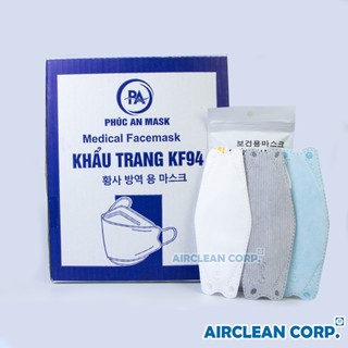 Thùng 300 chiếc - Khẩu Trang KF94 Phúc An