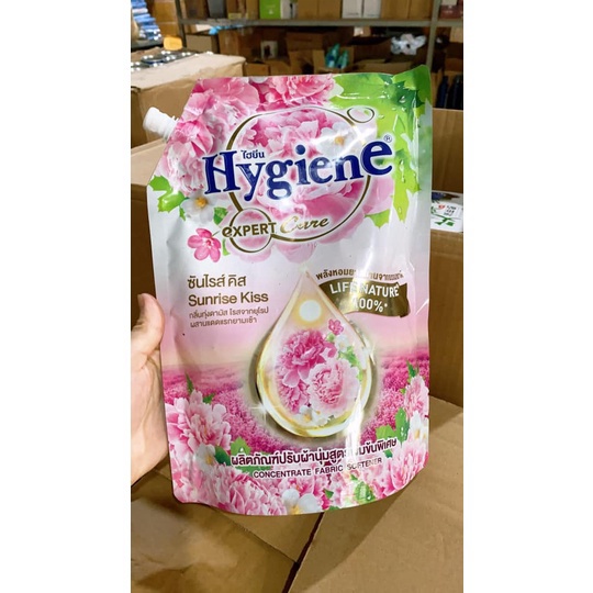 Bán sỉ, lẻ TÚI 1.15 LÍT NƯỚC XẢ VẢI THƠM QUẦN ÁO HYGIENE THÁI LAN SIÊU THƠM