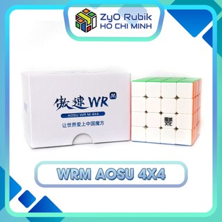 Rubik 4x4 aosu wrm có nam châm stickerless - wrm aosu 4x4 - đồ chơi phát triển trí tuệ - zyo rubik hồ chí minh