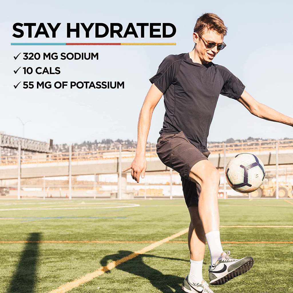 Viên sủi GU Energy Hydration Drink Tabs - Ống 12 viên - Bổ sung nước và điện giải khi hoạt động thể thao