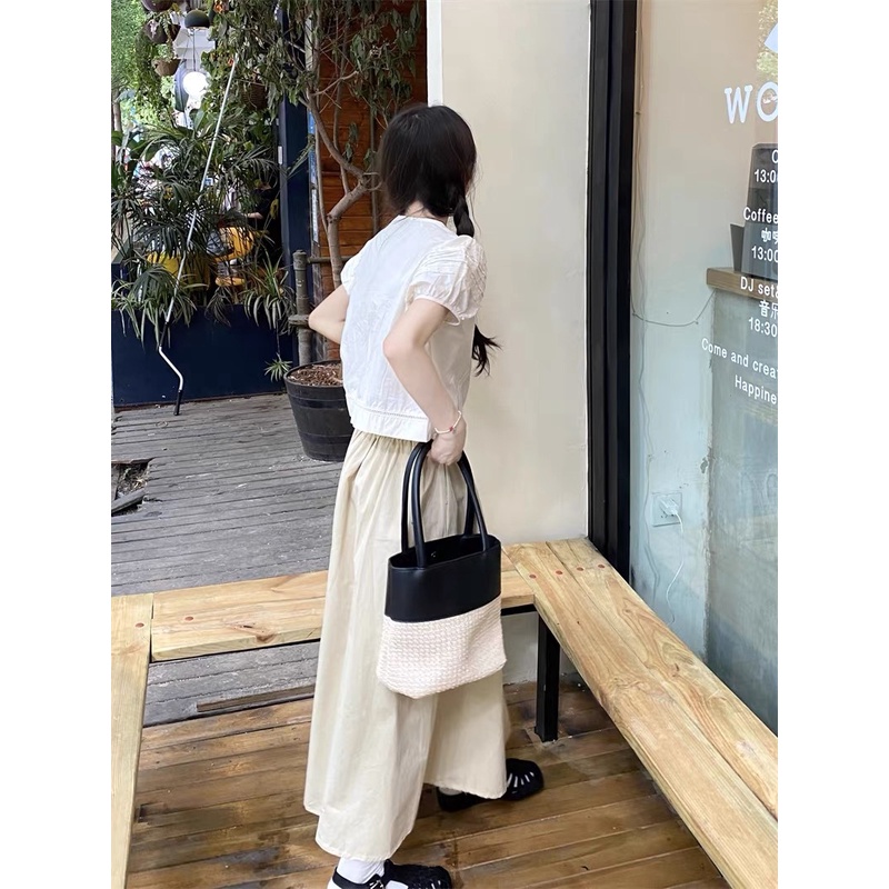 Mới Túi Xách Đan Lát Sức Chứa Lớn Phong Cách Nhật Bản Và Hàn Quốc Cho Nữ