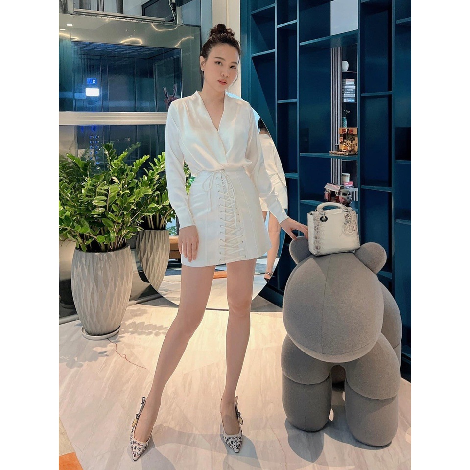 Đầm chữ A thiết kế cao cấp