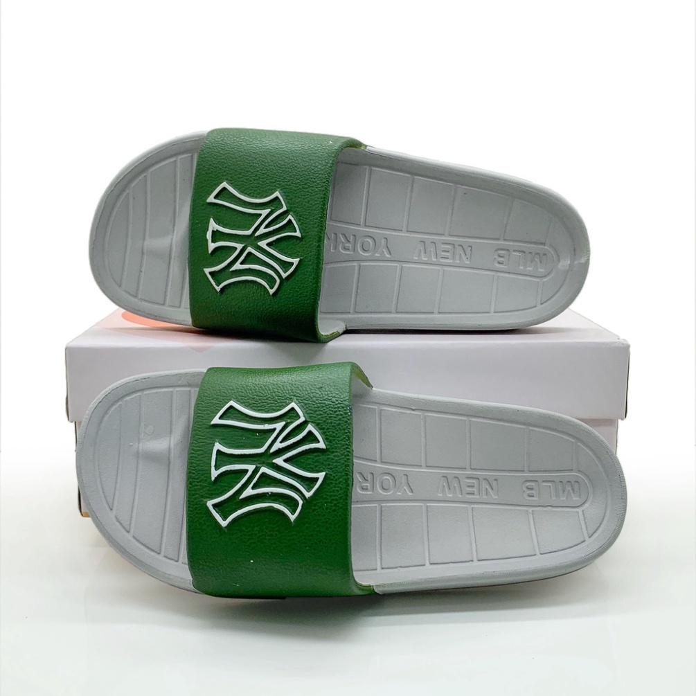 Dép nam MLB_ đúc xanh quai ngang êm chân chống trơn trượt mẫu hot trend 2023