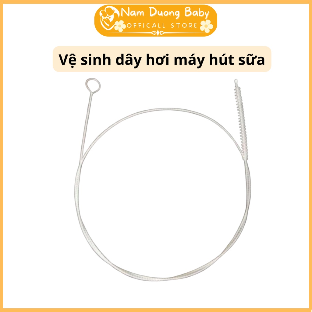 Dây Cọ Vệ Sinh Dây Hút Ống Hơi Máy Hút Sữa Dài 70cm Mới 100%