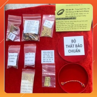 Bộ cốt thất bảo chuẩn, cốt bát nhang - Kèm Bột Ngũ Vị và Gạo Vàng, Nụ Trầm